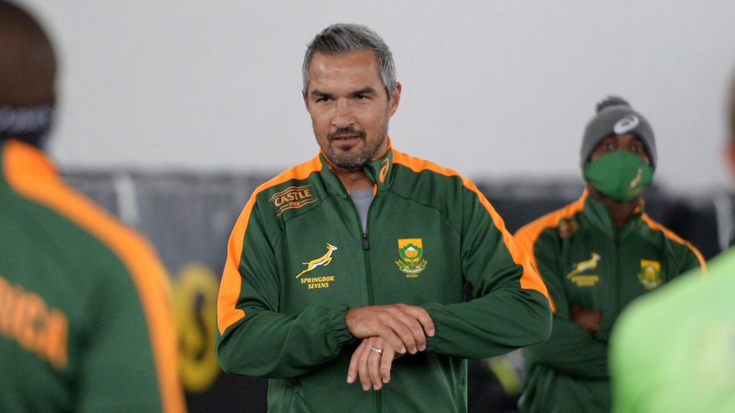 South Africa Sevens coach Neil Powell