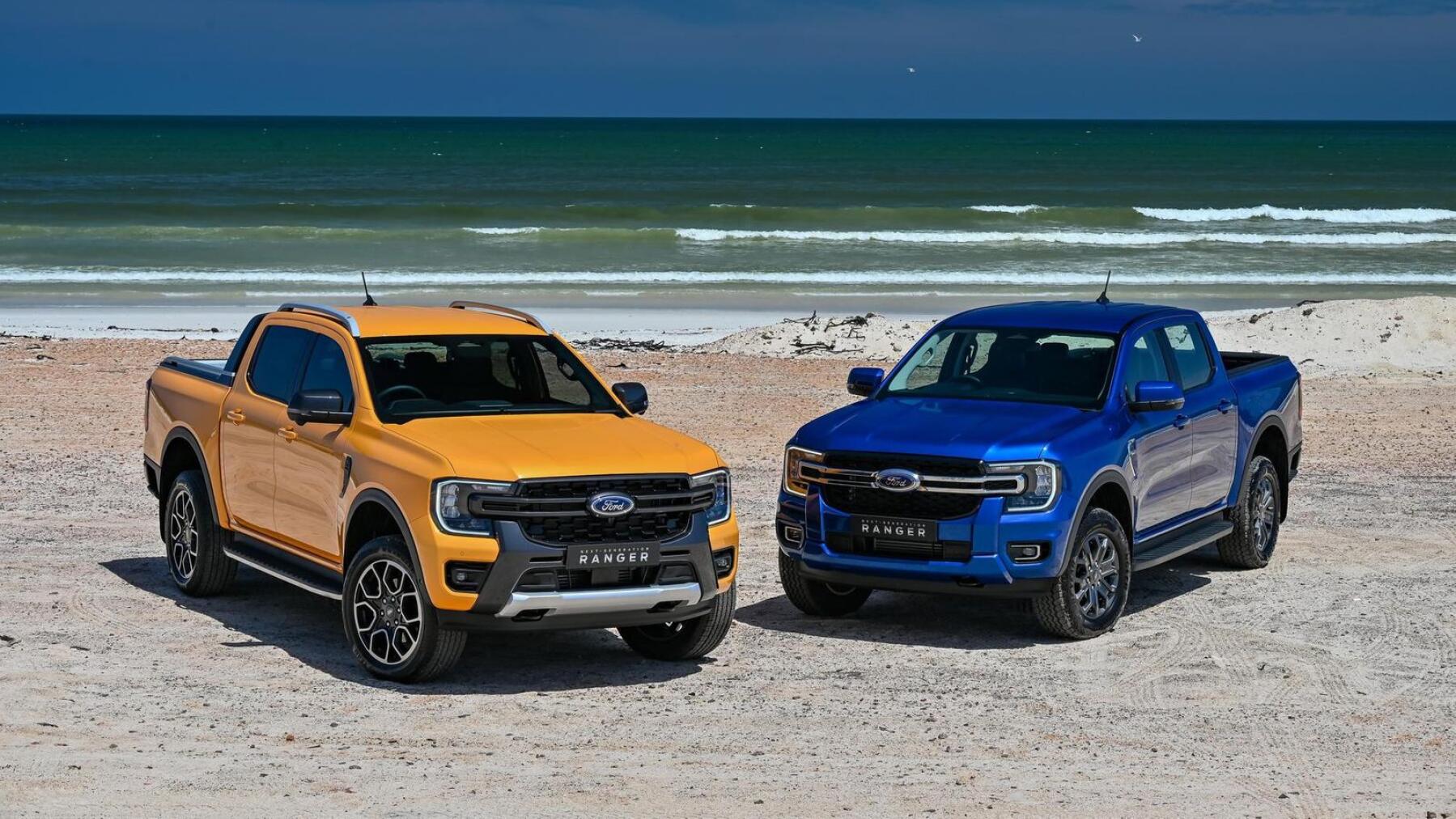 2023 Ford Ranger Wildtrak and XLT comparison