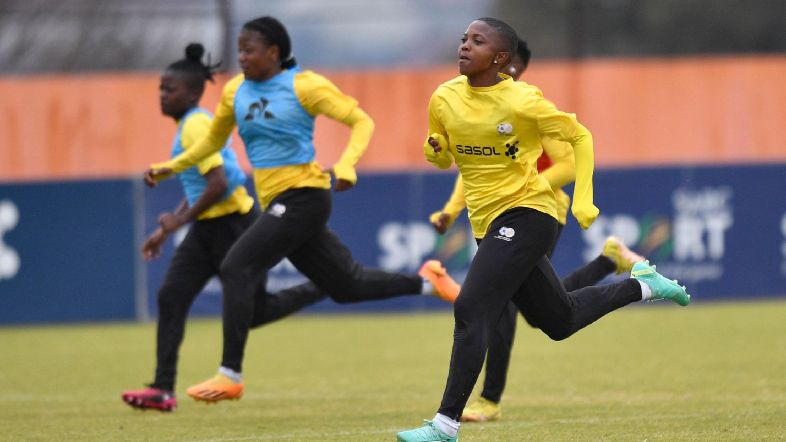 Banyana Players  during the Banyana Media Day on 28 June 2023 at UJ Auckland Park