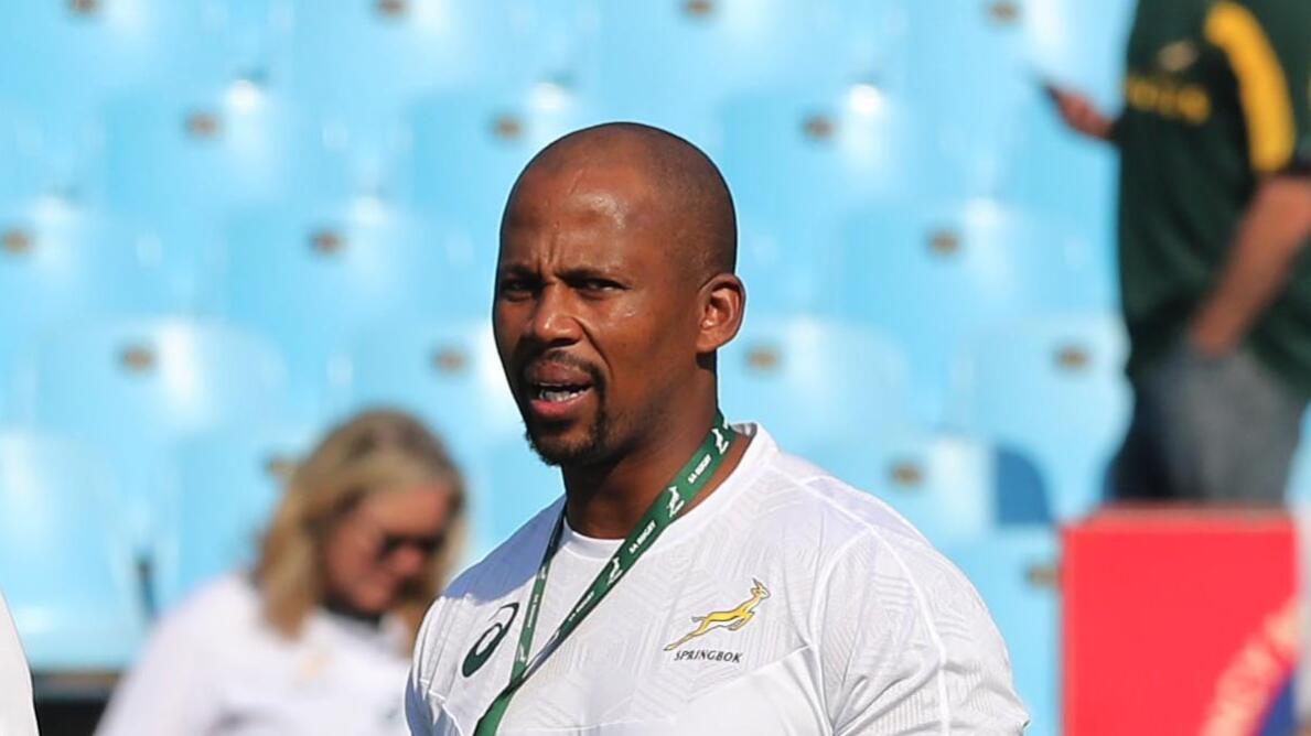 Springboks assistant coach Mzwandile Stick