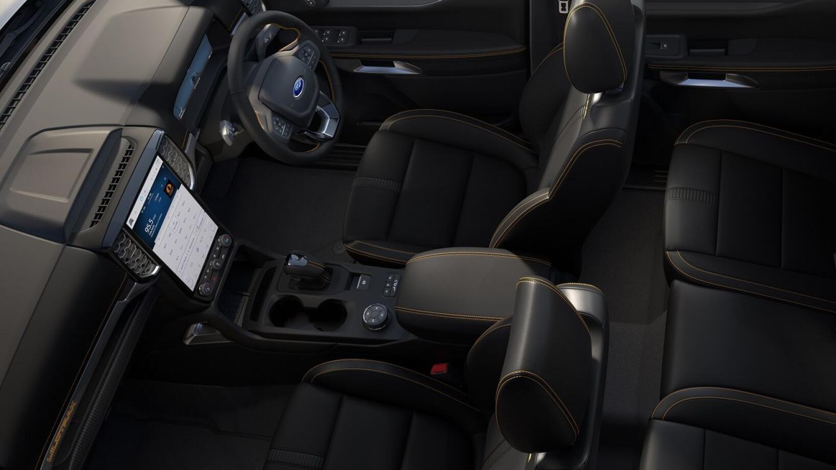 2022 new Ford Ranger interior
