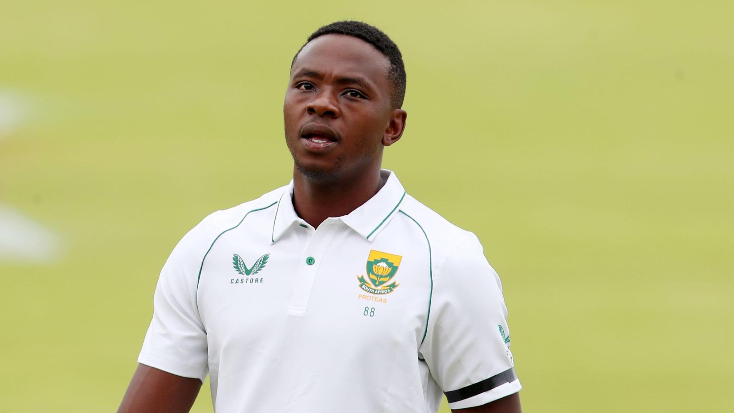 Kagiso Rabada of South Africa during the 1st Test match against India at SuperSport Park in Centurion