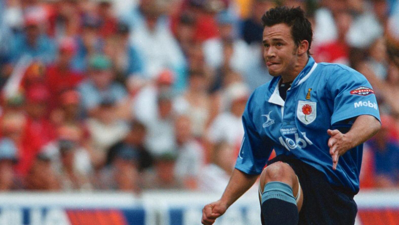 Former Springbok flyhalf Derick Hougaard during his playing days for the Blue Bulls