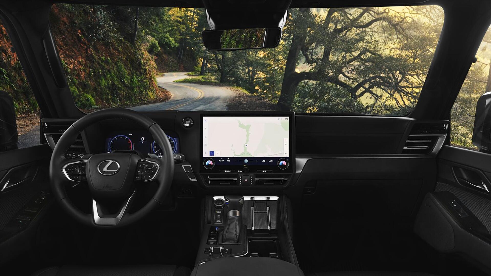 2023 Lexus GX interior cabin