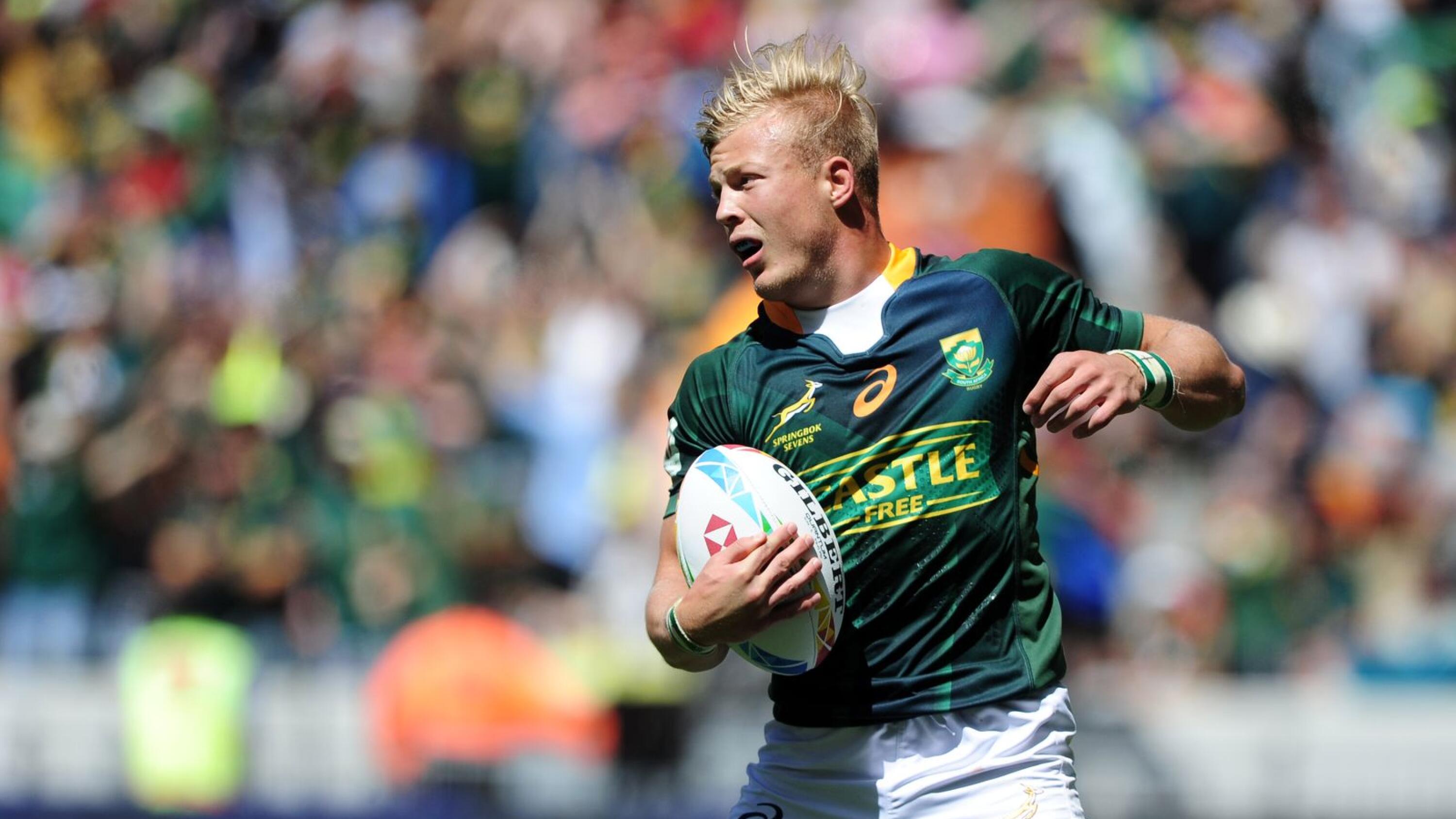 Blitzboks’ JC Pretorius in action at the 2019 Cape Town Sevens