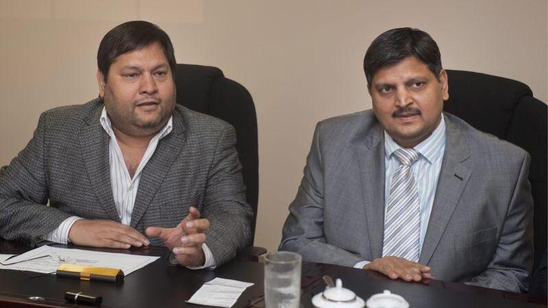 Gupta brothers, Atul Gupta and Rajesh Gupta.