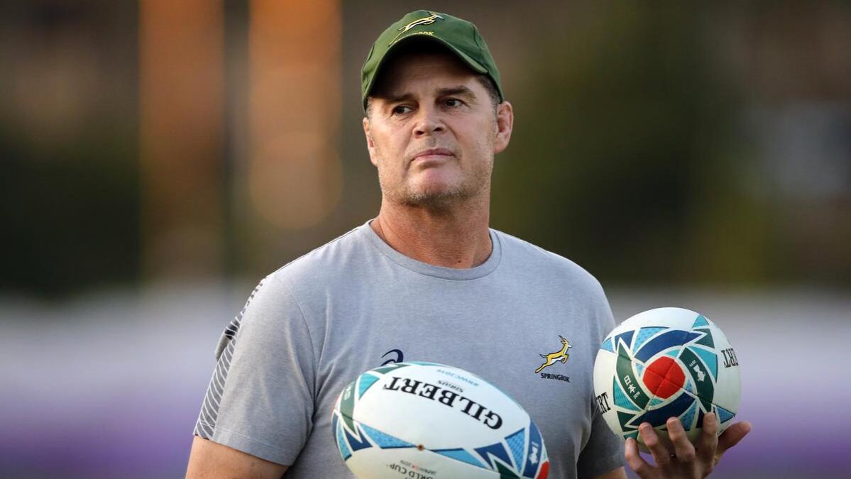 South Africa's director of rugby Rassie Erasmus