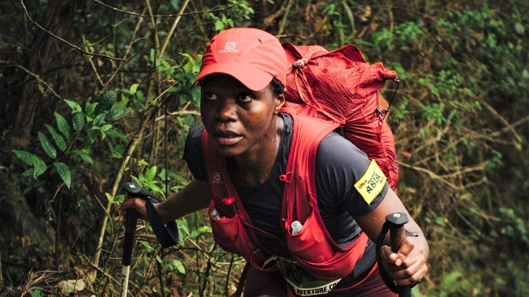 Nontuthuko Mgabhi in action during the  Ultra Asia race in Vietnam