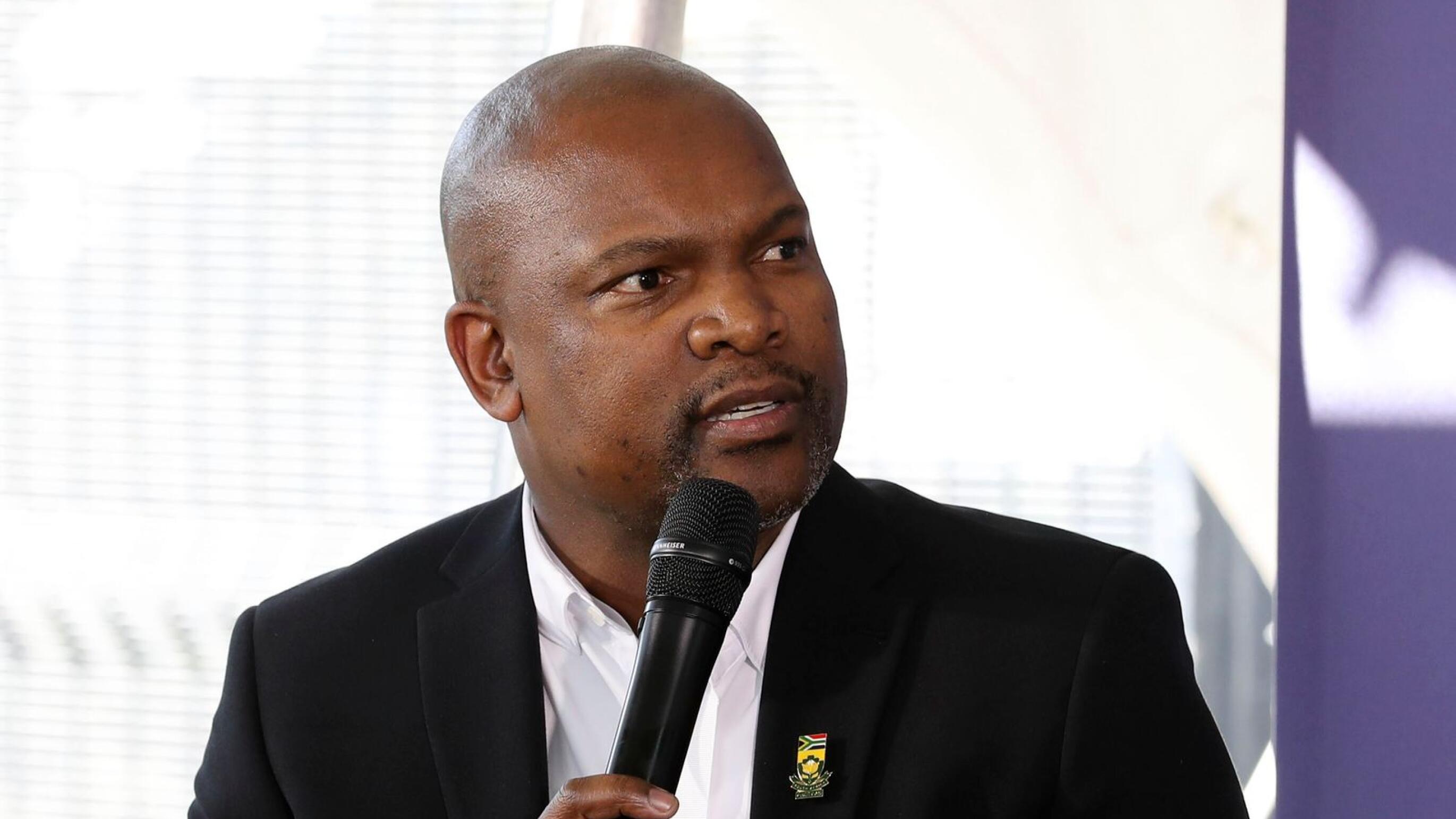 CSA Director of Cricket Enoch Nkwe during a press conference