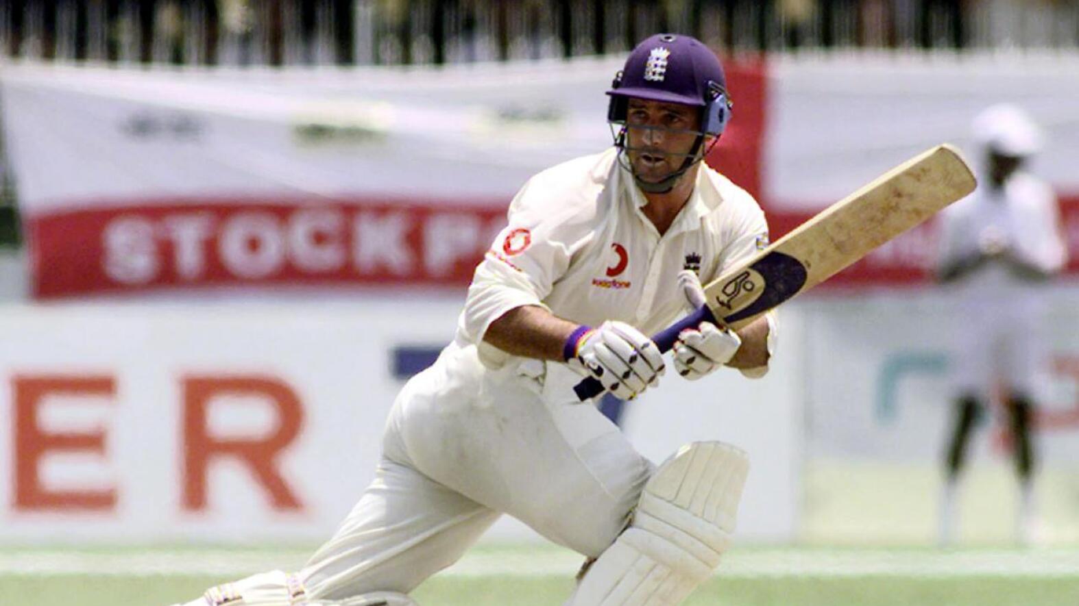 Former England batsman Graham Thorpe in action against Sri Lanka in 2001