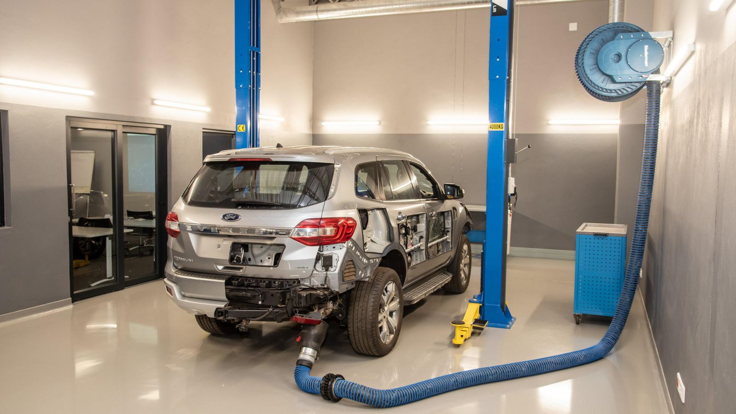 Ford Everest training vehicle specially commissioned for the SEO Centre.