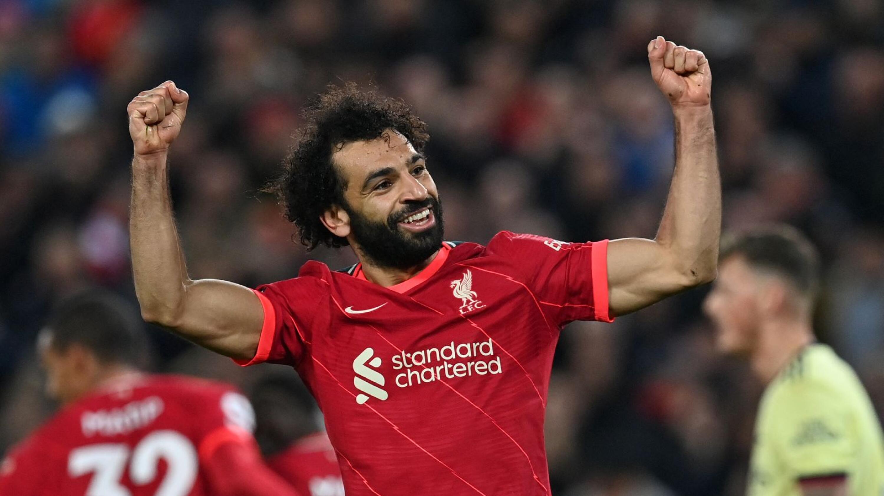 Liverpool's Egyptian forward Mohamed Salah